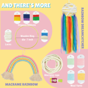 Wonderland Craft Box Activity Kit | Imaginative Play | Assorted Crafts | Age: 5-10 Years