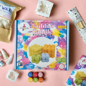 Bubble Candle Making Kit | Unique Candles | Sensory Craft | Age: 9-12 Years