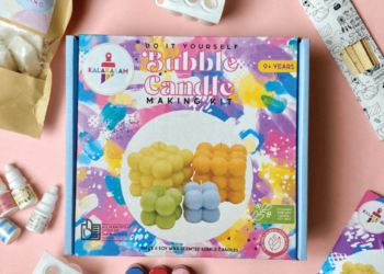 Bubble Candle Making Kit | Unique Candles | Sensory Craft | Age: 9-12 Years