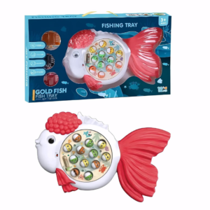 Fishing Game Board Games | Fun Playing Items Indoor Pack with Engaging Fish Catching Game for Kids & Smart Fishing Game for Kids 3-5 Years | Indoor Games Including Cute Fish Toys