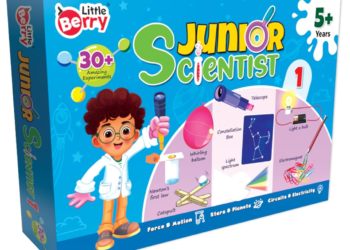 Junior Scientist 1 Science Kit for Kids | 30+ Science Experiments | STEM Kit for Kids | DIY Kit with Materials | Educational Toys & Learning Toys for 6-12 Year Old Boys & Girls