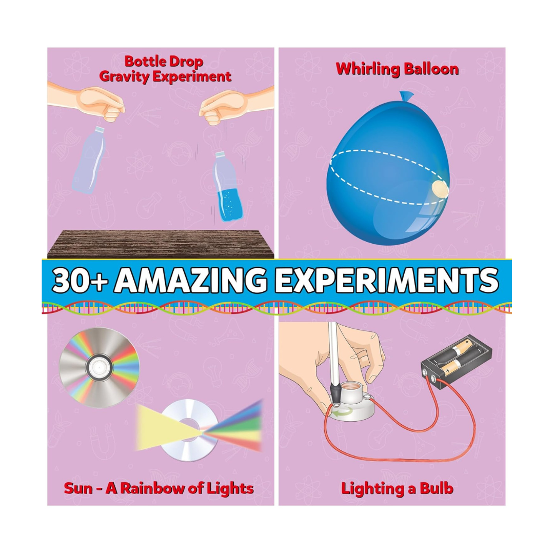 Junior Scientist 1 Science Kit for Kids | 30+ Science Experiments | STEM Kit for Kids | DIY Kit with Materials | Educational Toys & Learning Toys for 6-12 Year Old Boys & Girls - Image 2