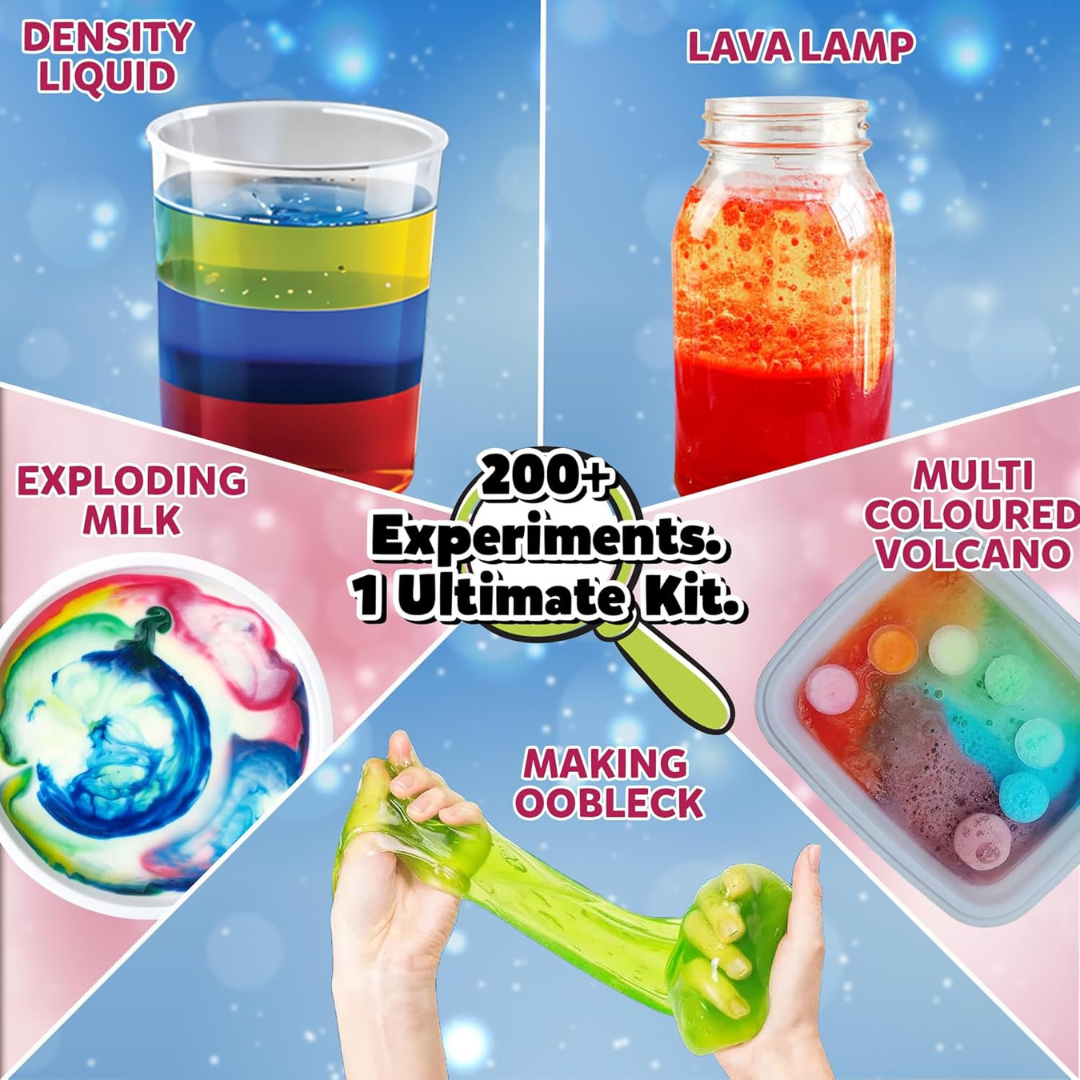 Ultimate Science Kit for Kids: 200+ Science Experiments | STEM Kit for Kids | DIY Kit with Materials | Science Experiment Kit | Educational & Learning Toys for 6-12 Year Old - Image 2