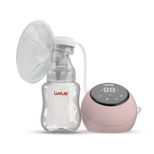 Adore Electric Breast Pump with 2 Phase Pumping, Rechargeable Battery, Digital Touch Screen, Smart Memory, Dual Power Mode, 2pcs Breast pads free, Soft & Gentle, BPA Free