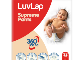 Supreme Diaper Pants Large (L) 9 to 14Kg, 32 Pcs