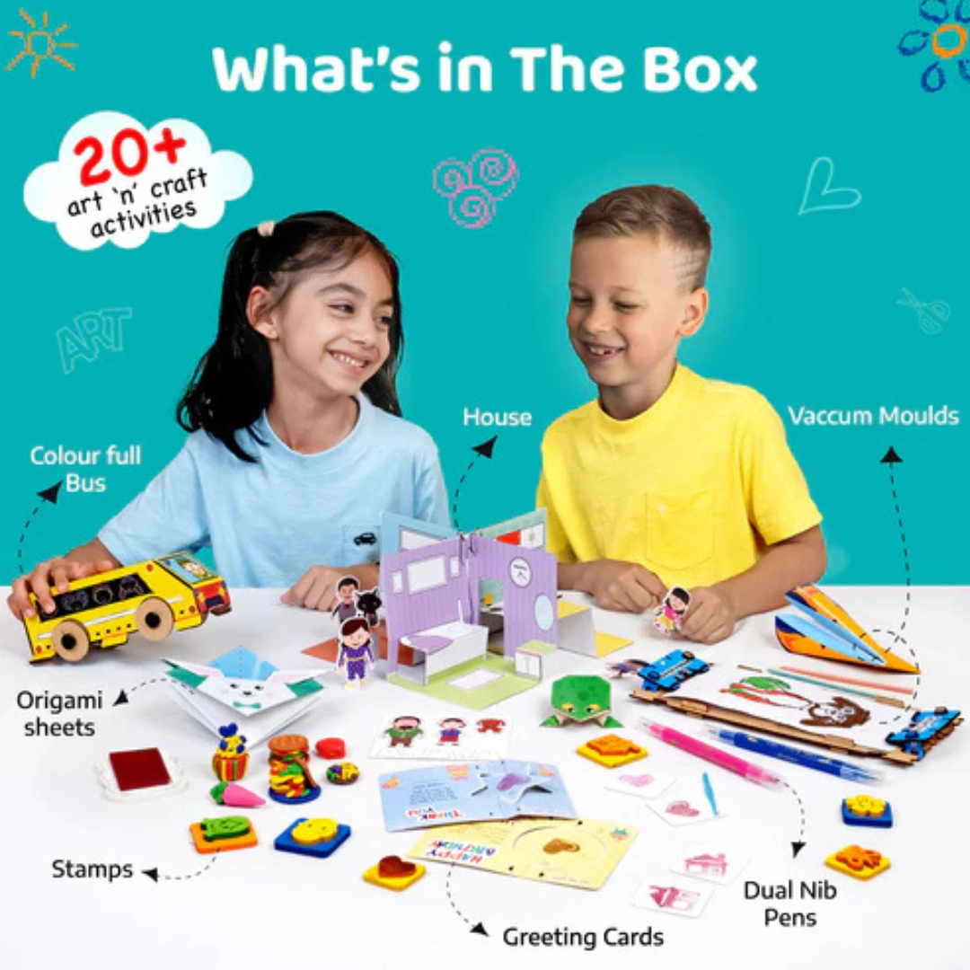Art 'n' Craft Studio | 5-8 years | DIY Activity Kit - Image 2