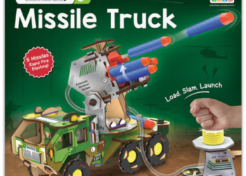 Missile Truck | 8 – 14 years | DIY STEM Construction Toy